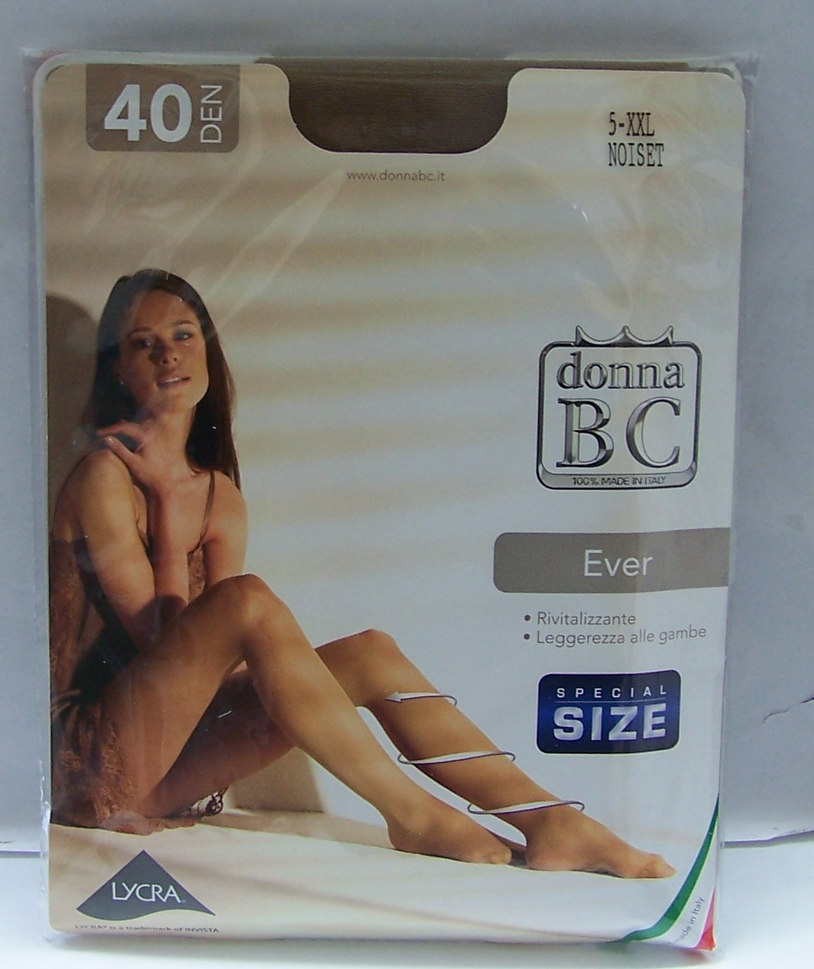 Collant Bc 40 Den Noiset Tg 5XXL
