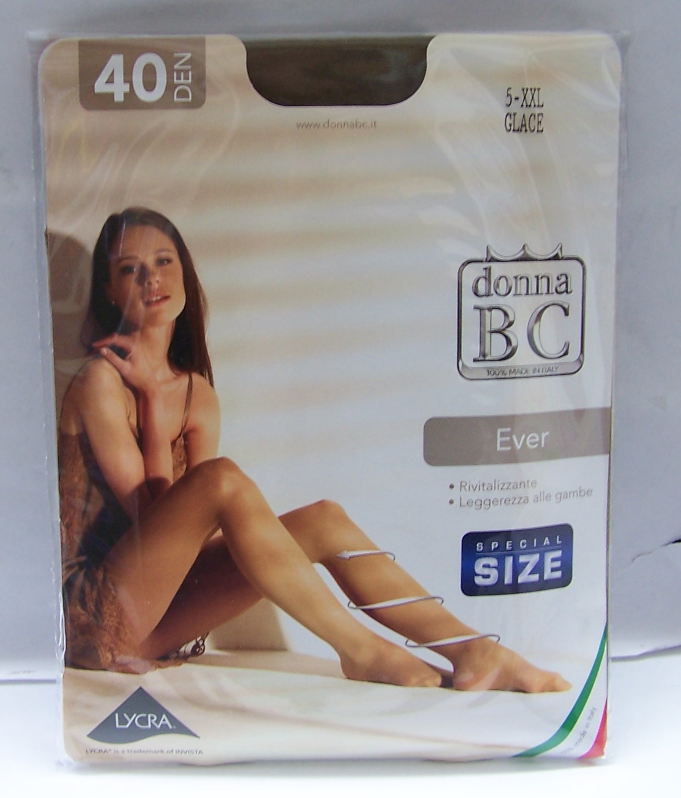 Collant Bc 40 Den Glacè Tg 5XXL