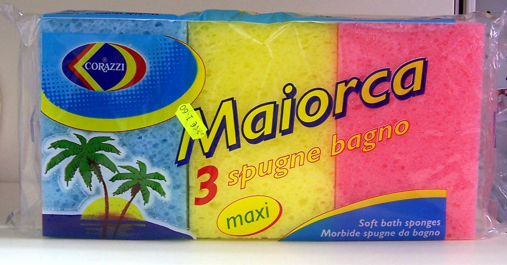 Spugna maiorca 3 pz