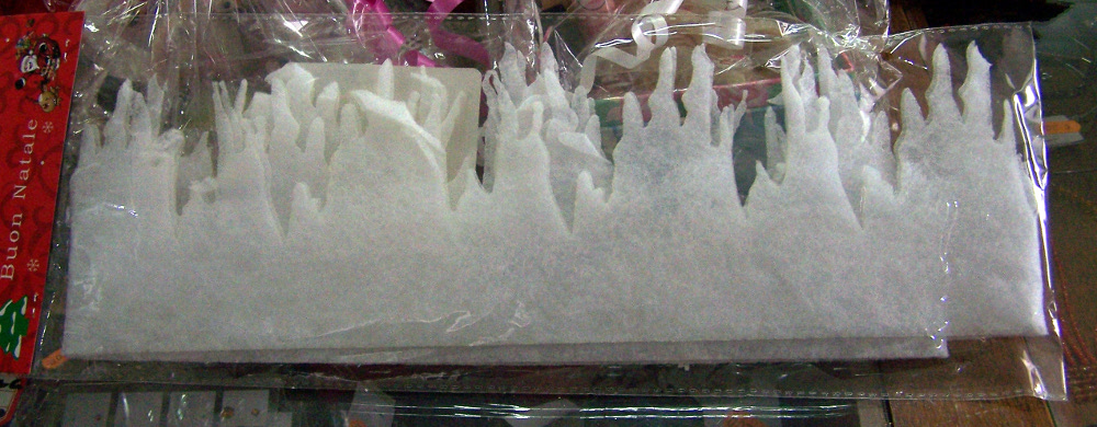 Striscia neve finta 2 metri