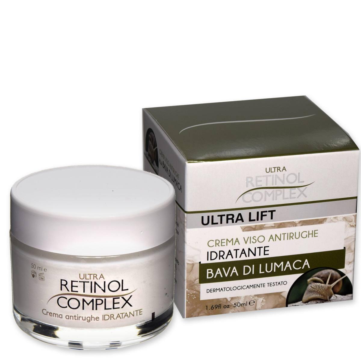 Retinol Complex ultra lift idratante antirughe bava di lumaca 50