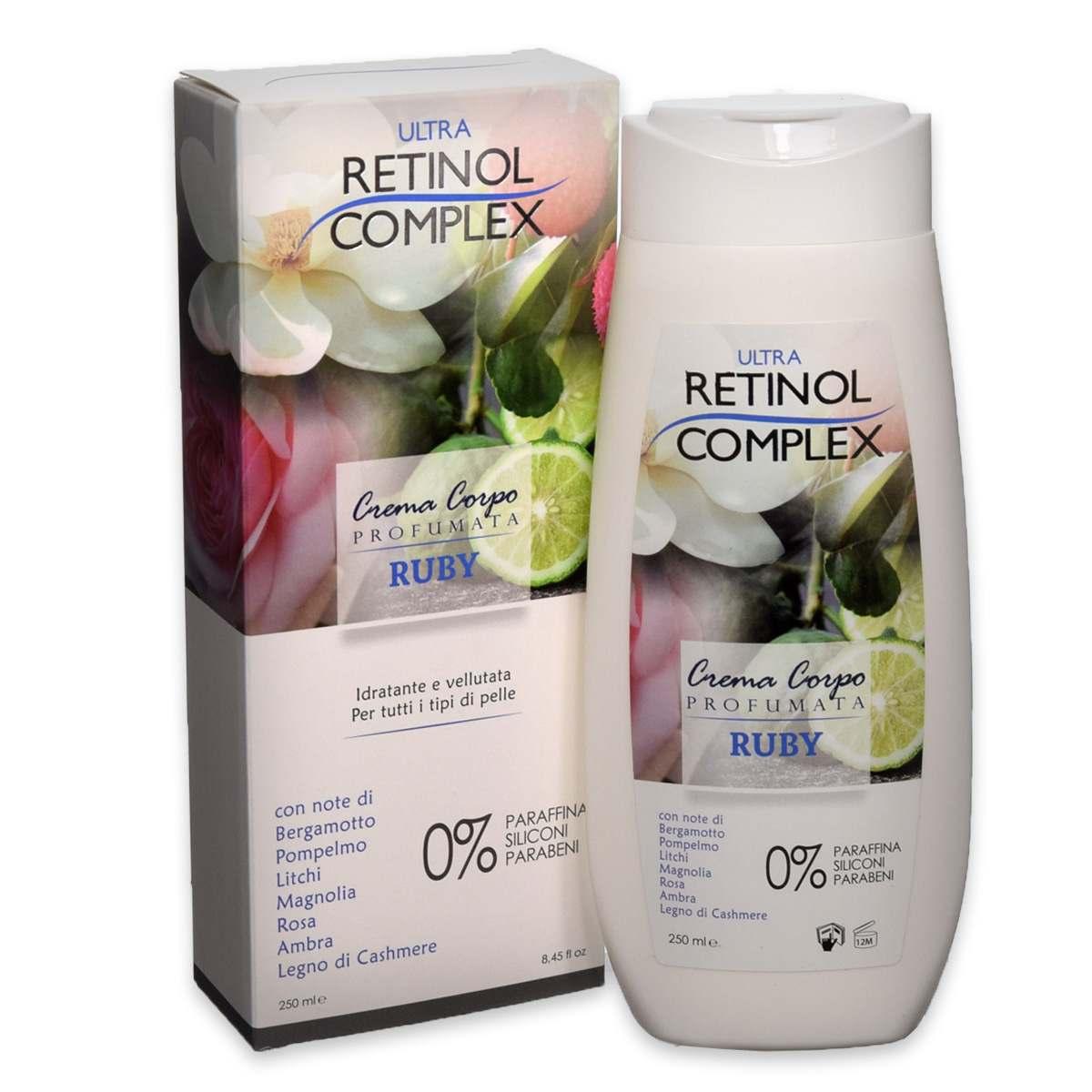 Retinol Complex crma corpo Ruby 250 ml