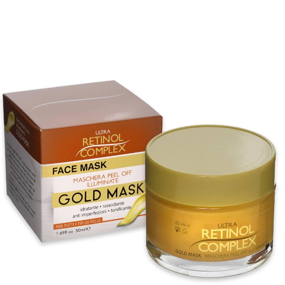 Retinol Complex Gold Mask illuminante 50 ml