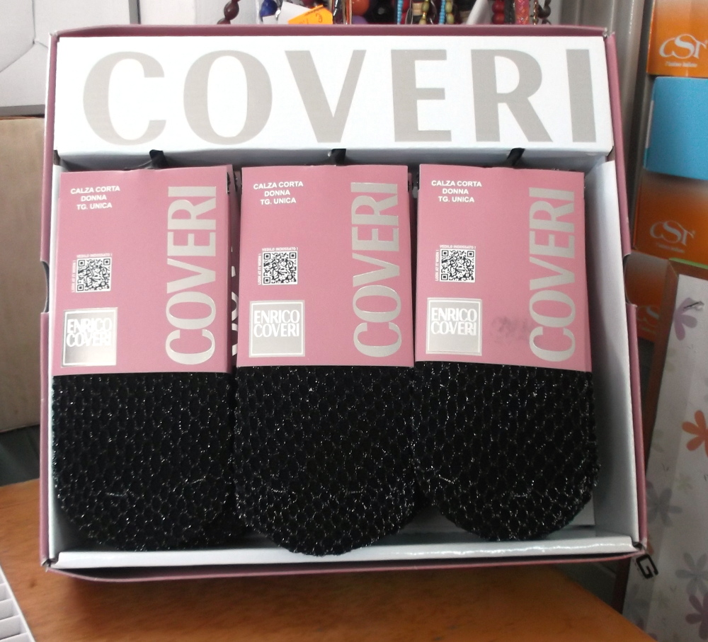 Calzino corto microfibra Coveri T.U.