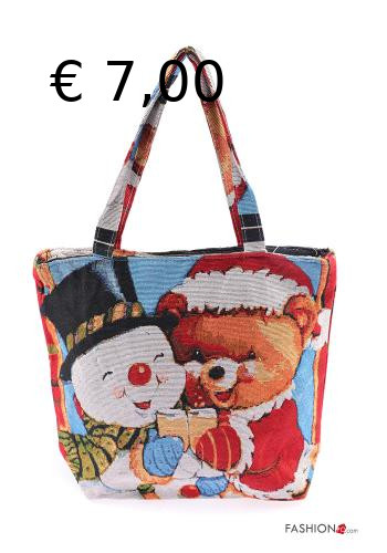 Borsa stoffa Natale
