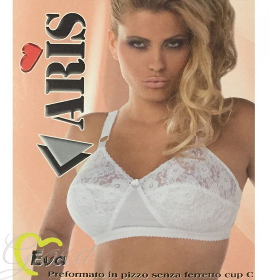 Reggiseno Eva Aris Tg 4 coppa C bianco