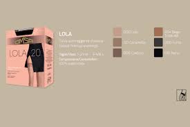 Autoreggente Omsa Lola 20 den Tg 1/2 fumo