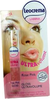 Leocrema gloss volumizzante rose pink 8 ml