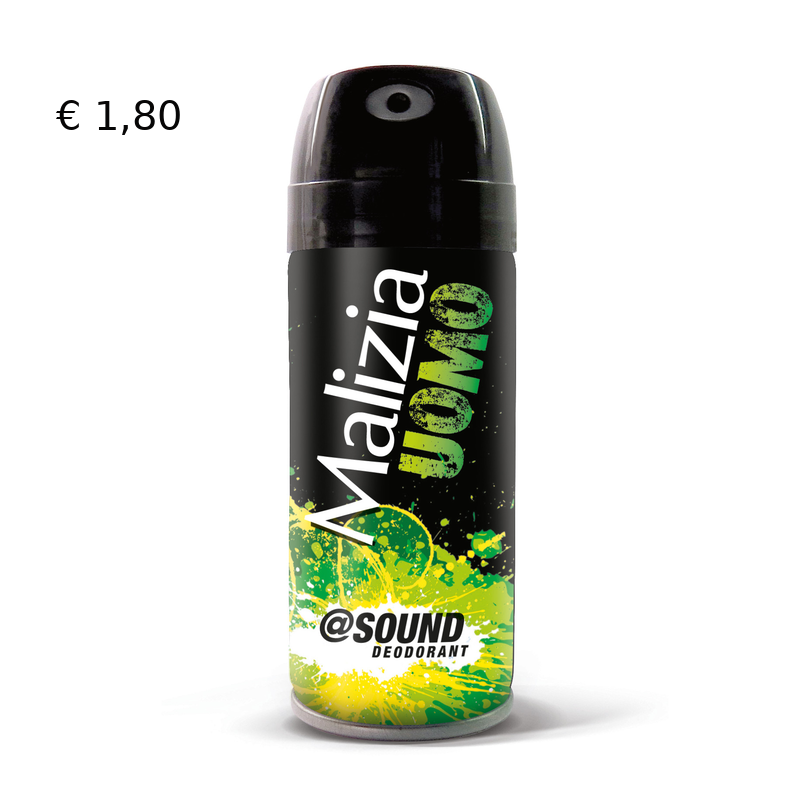 Deodorante uomo Malizia Sound